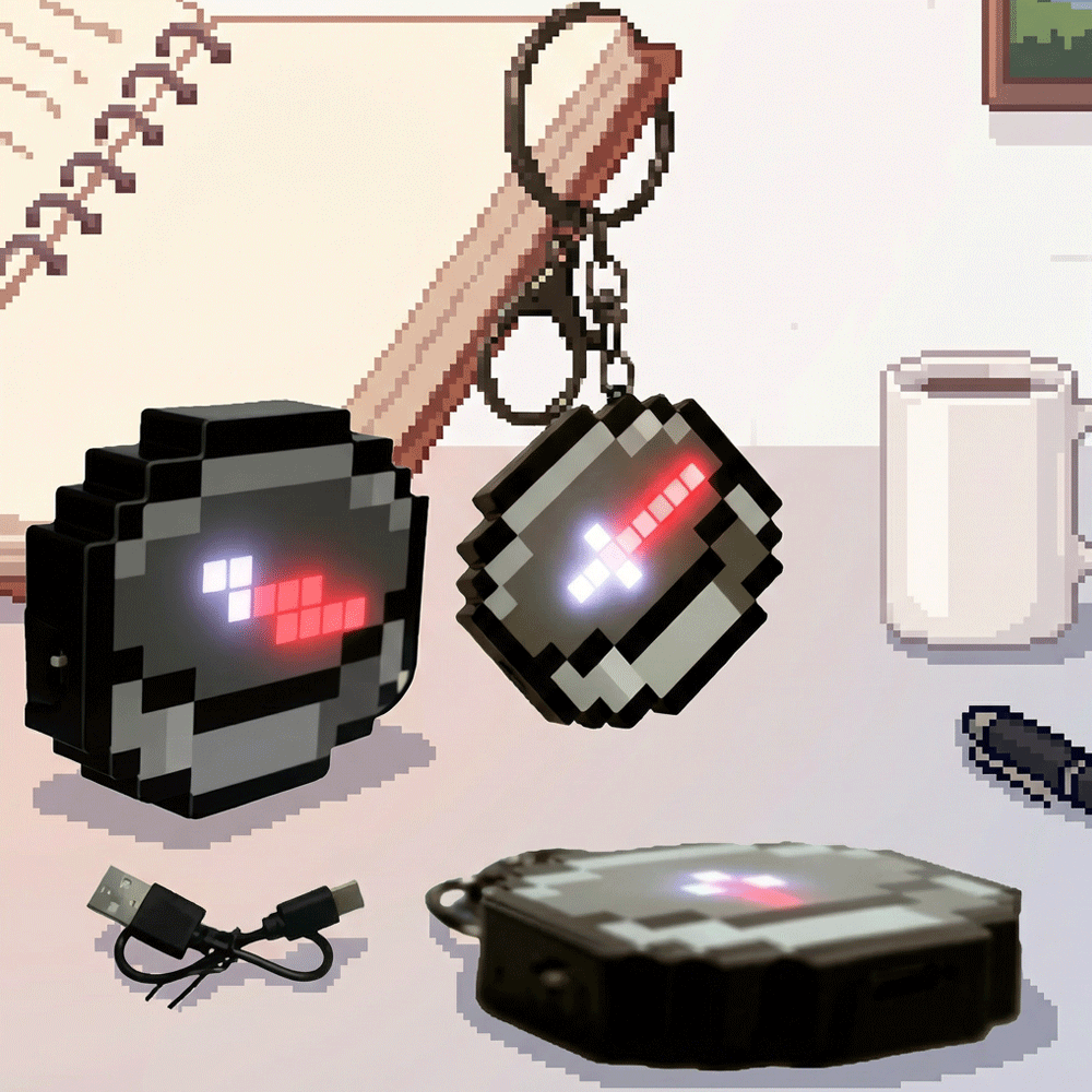 Gaming Accessories Minecraft - MC Compass Pixel Style Peripheral design
