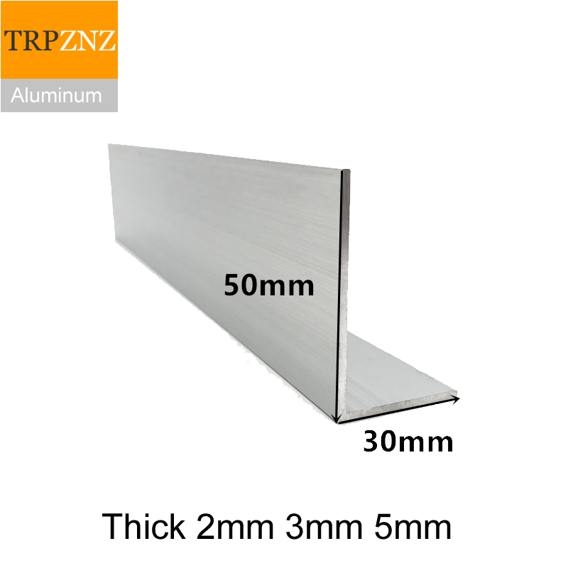 Desk Corner Mat - 30x50mm, Thick 2mm 3mm 5mm, 6063
