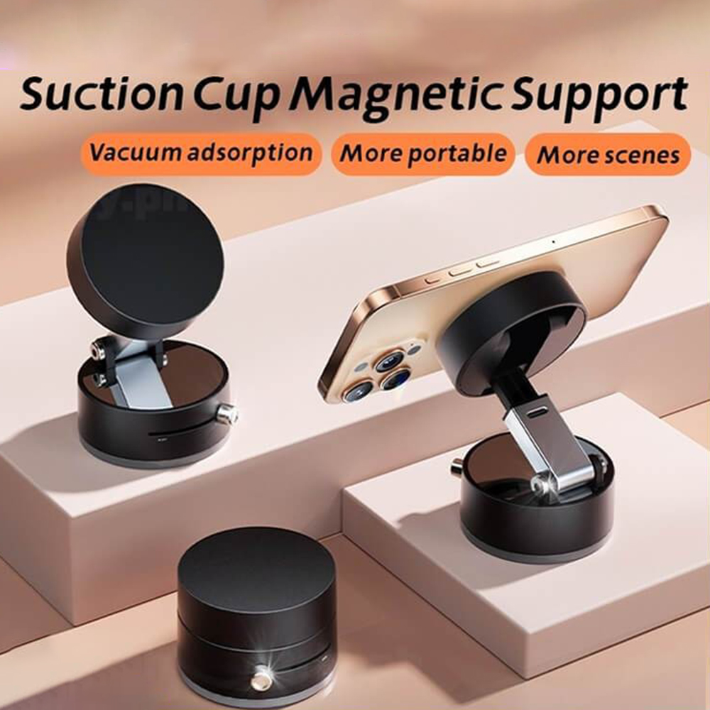 Desk Corner Mat - Vacuum Suction Magnetic Car Phone Holder