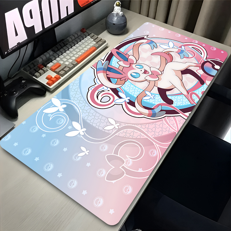 Gaming Office Accessories - Large Pink Cute Mousepad XXL Gaming