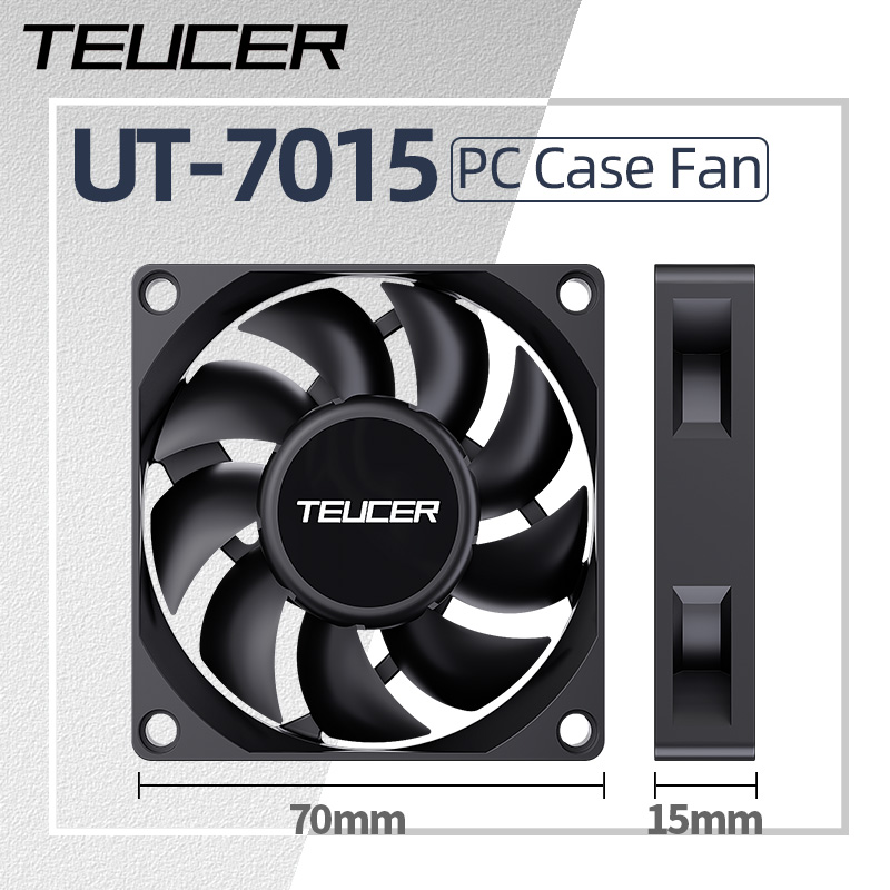 Gaming Equipment Accessories - Teucer UT-7015 7cm Chassic Cooling Fan