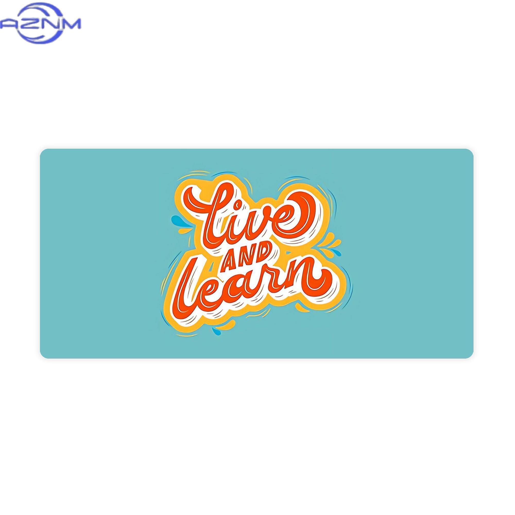 Live And Learn Inspirational A - Desk Corner Mat 评论和价格