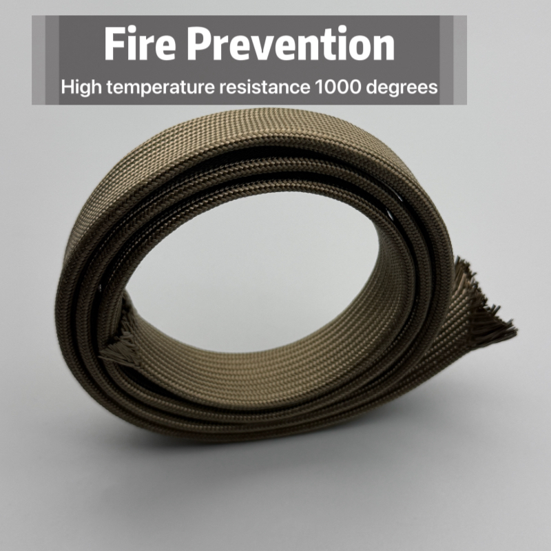 Fiberglass Tube 2-20mm 1000°C  - Cable Sleeve Braided 评论和价格