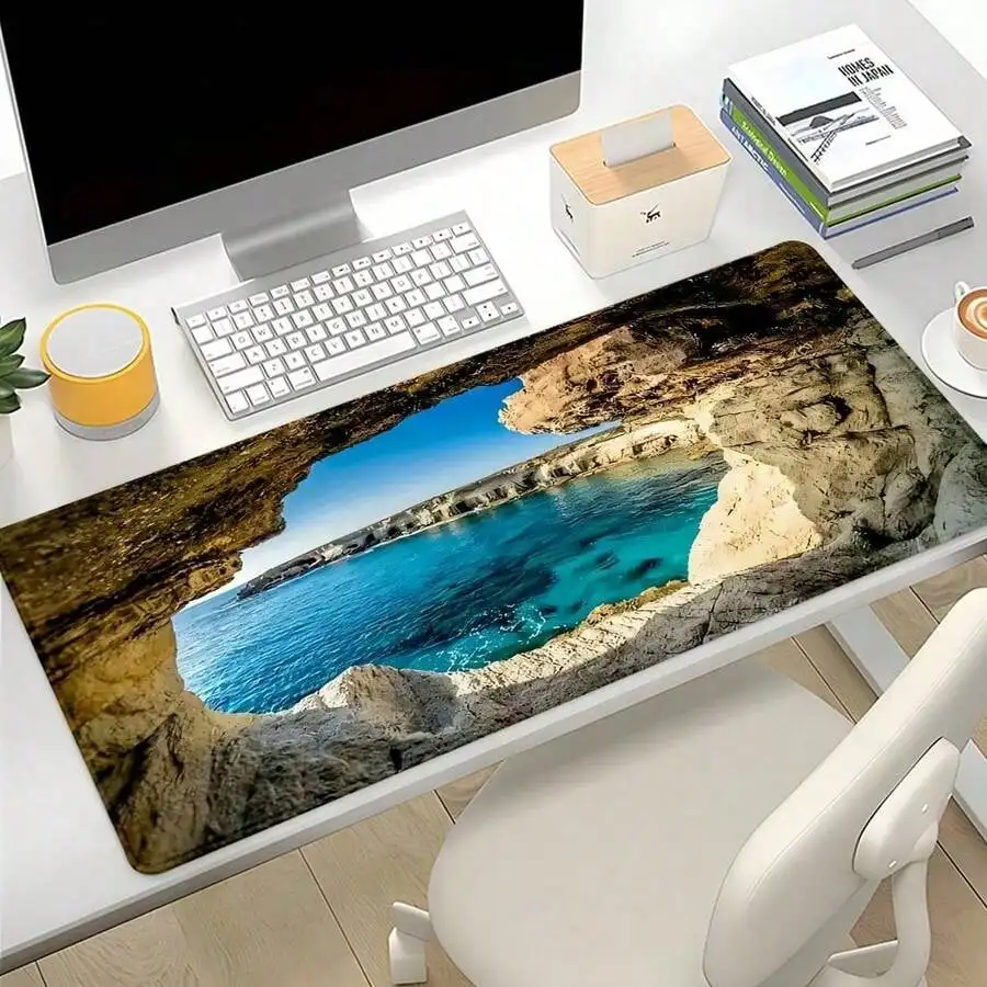 Blue Ocean Mouse Pad Summer Be - Gaming Accessories As Gifts 评论和价格