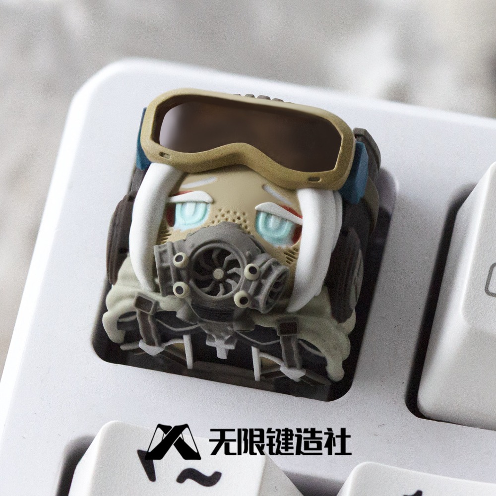 Scavenger Keycaps Personality  - Gaming Accessories Cute 评论和价格