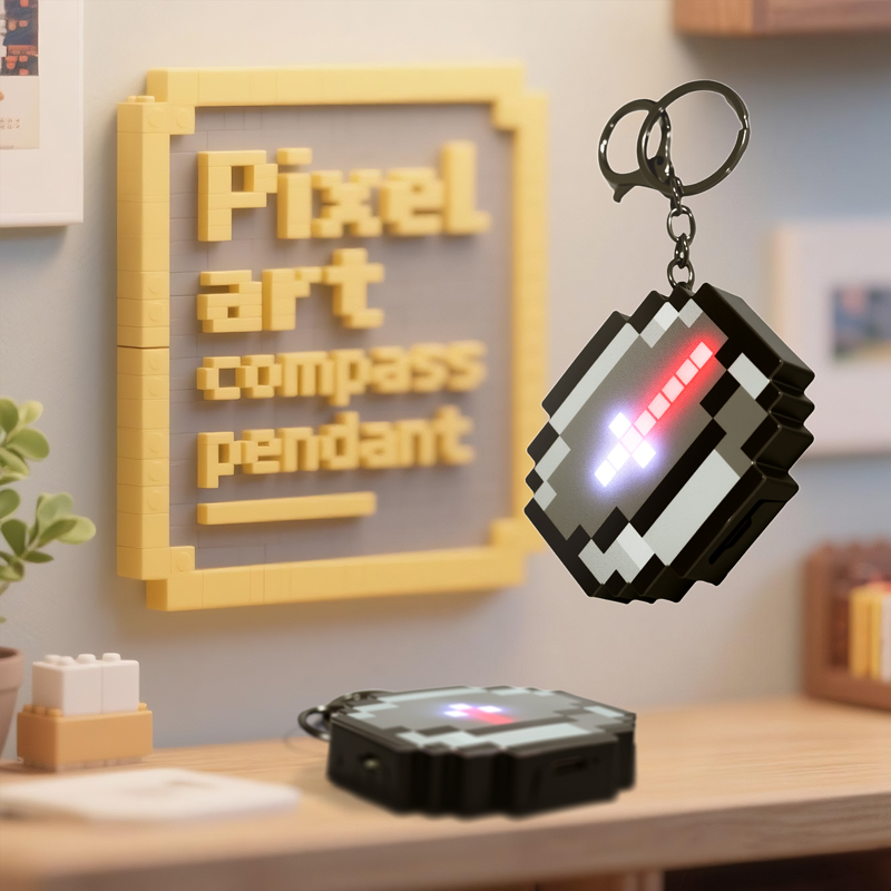MC Compass Pixel Style Periphe - Gaming Accessories Minecraft 评论和价格