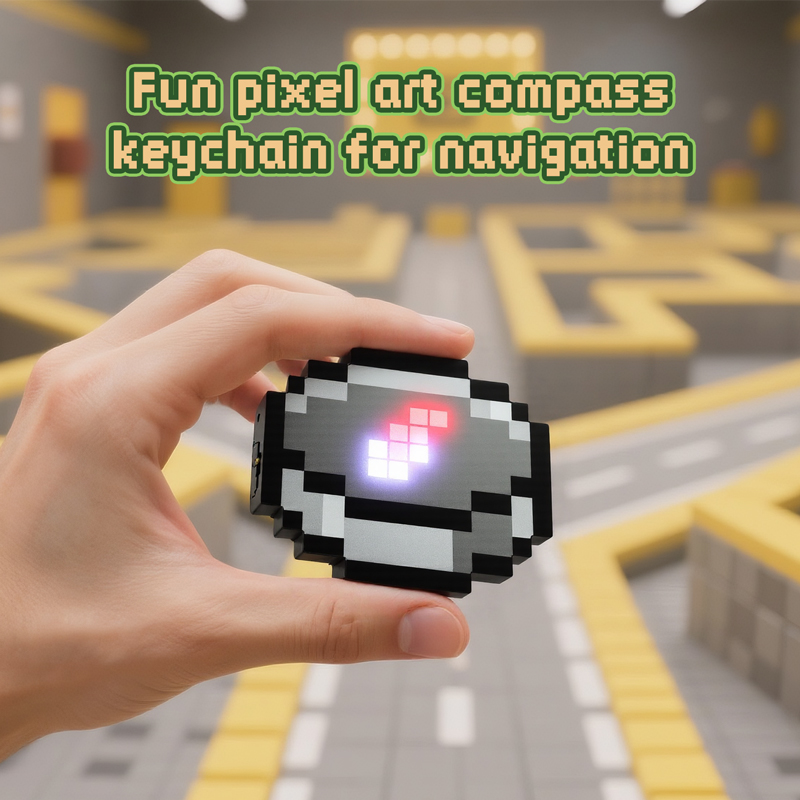 MC Compass Pixel Style Periphe - Gaming Accessories Minecraft 评论和价格