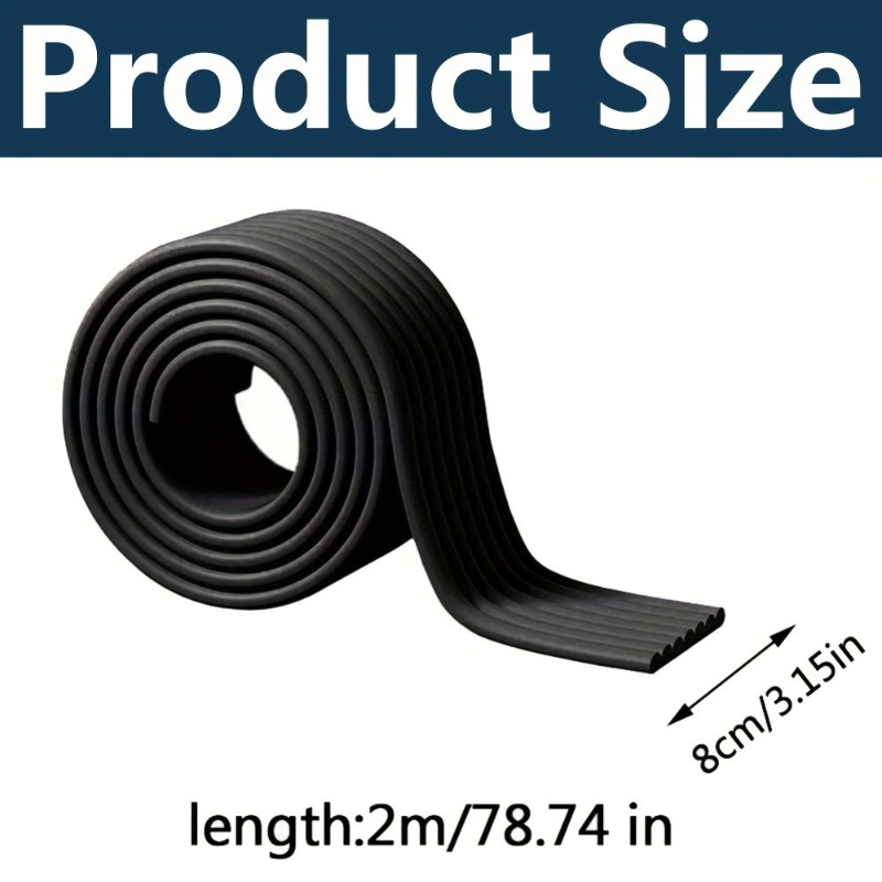 Black Thickened Anti-Collision - Desk Corner Mat 评论和价格