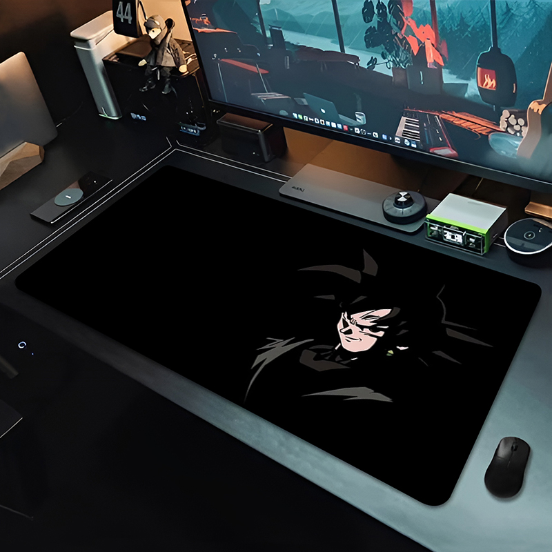 DBZ Black Anime Mouse Pad Drag - Gaming Office Accessories 评论和价格