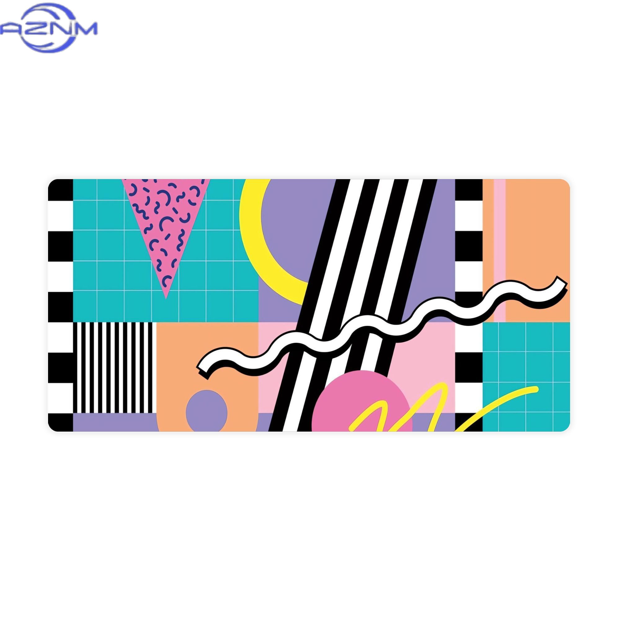 Memphis Pattern 91  90s 80s De - Desk Corner Mat 评论和价格