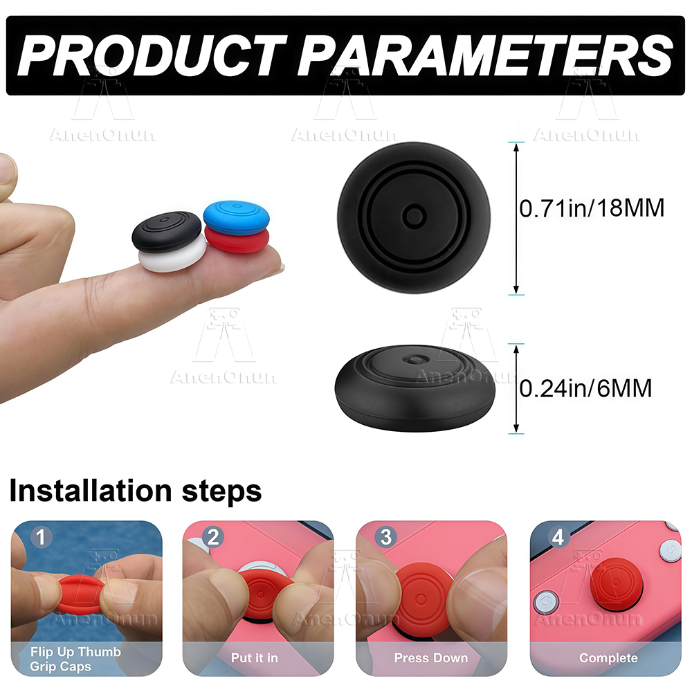 Thumb Grip Caps for Switch/Swi - Japanese Gaming Accessories 评论和价格