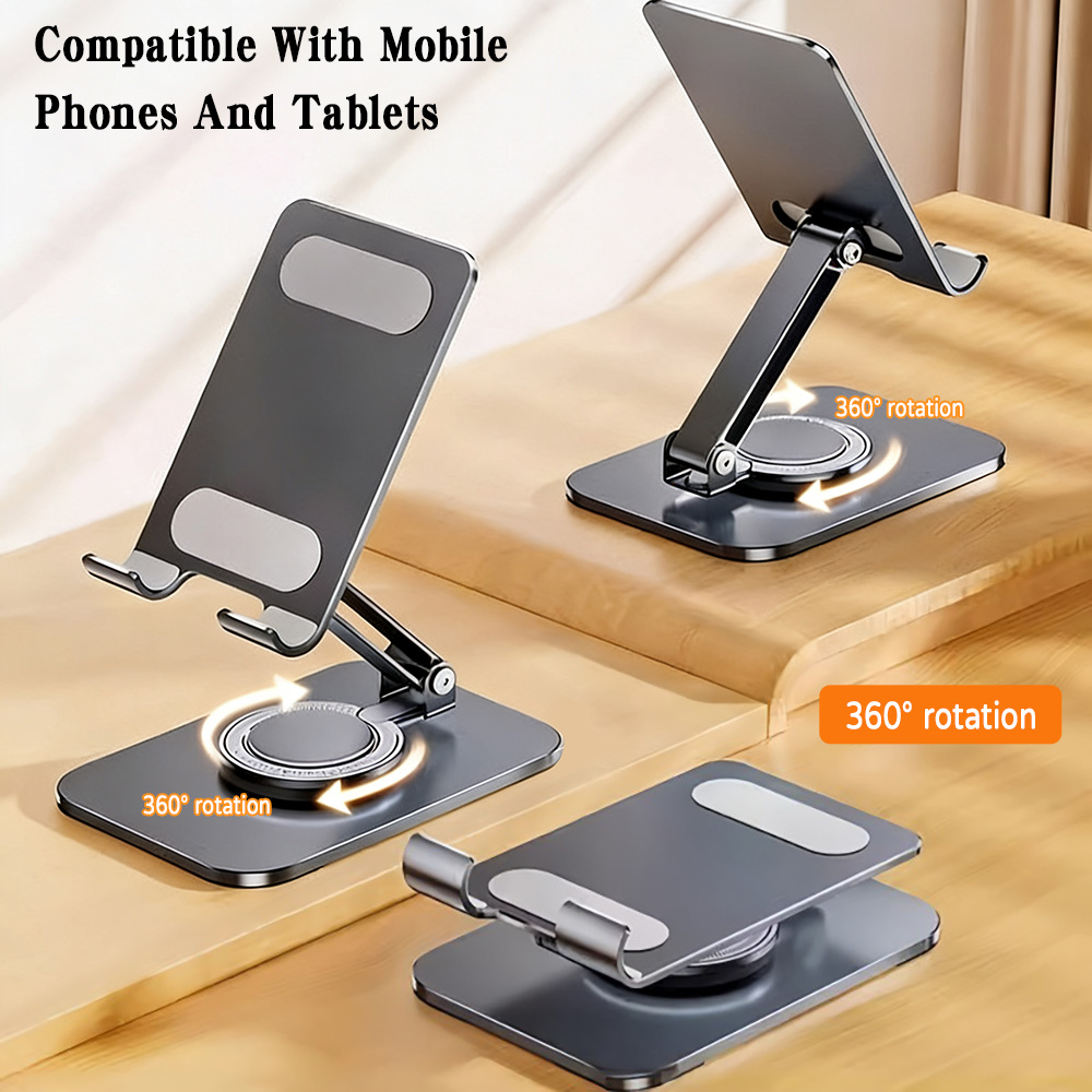360 Rotatable Metal Phone Tabl - Desk Corner Mat 评论和价格