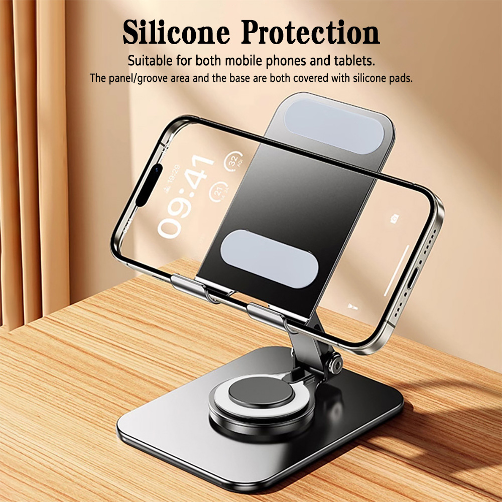 360 Rotatable Metal Phone Tabl - Desk Corner Mat 评论和价格