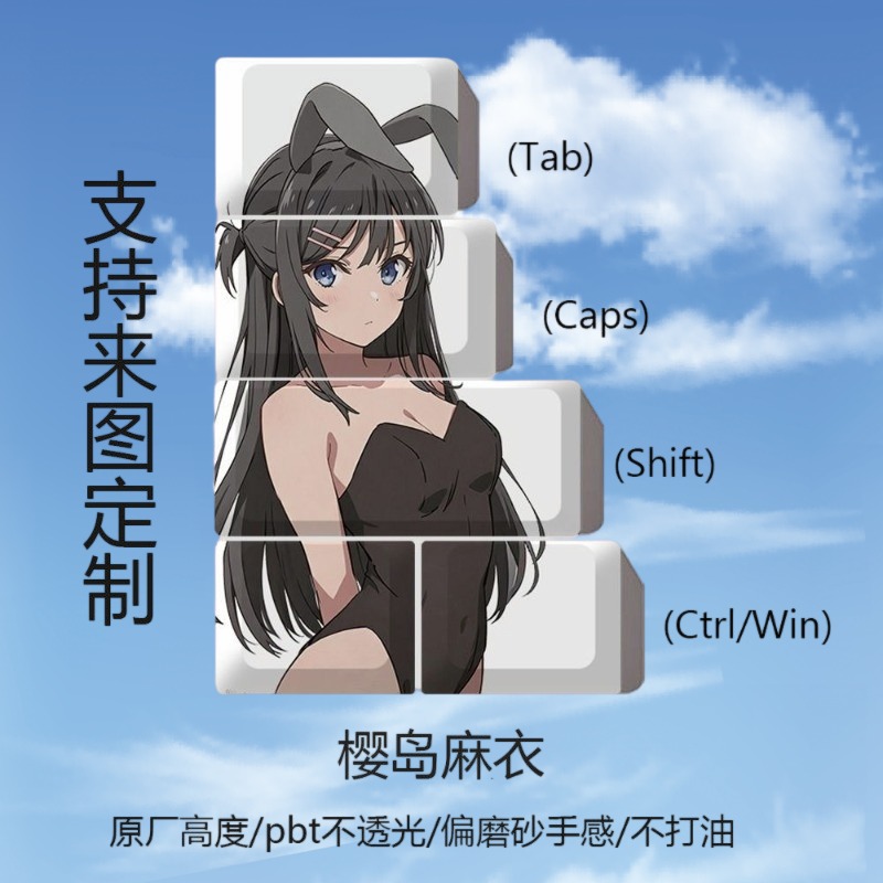 NEW Mai Sakurajima Theme Anime - Gaming Accessories Cute 评论和价格