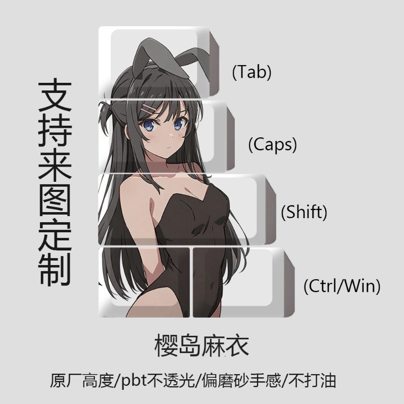 NEW Mai Sakurajima Theme Anime - Gaming Accessories Cute 评论和价格