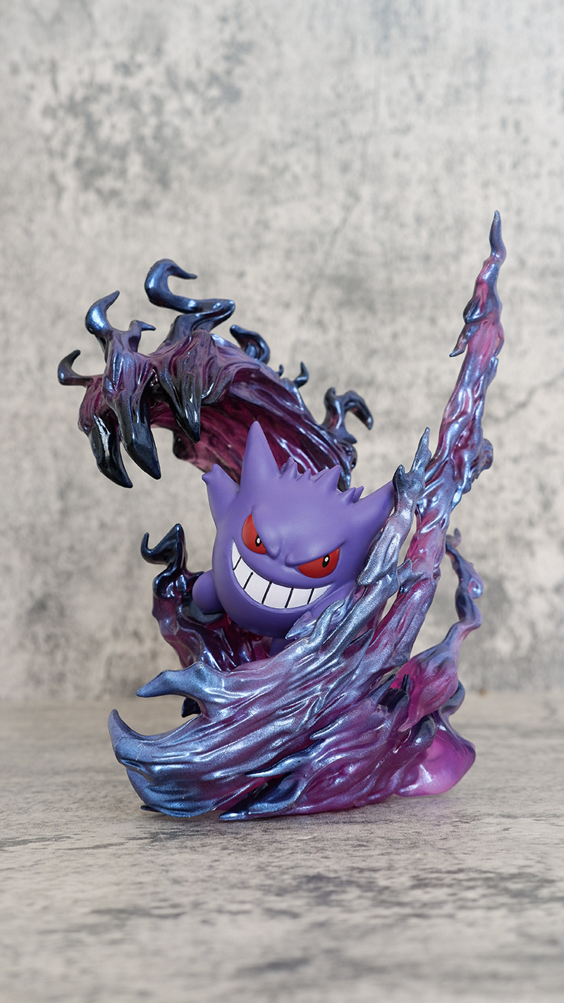 19cm Anime Pokemon Gengar Batt - Gaming Accessories Toys 评论和价格