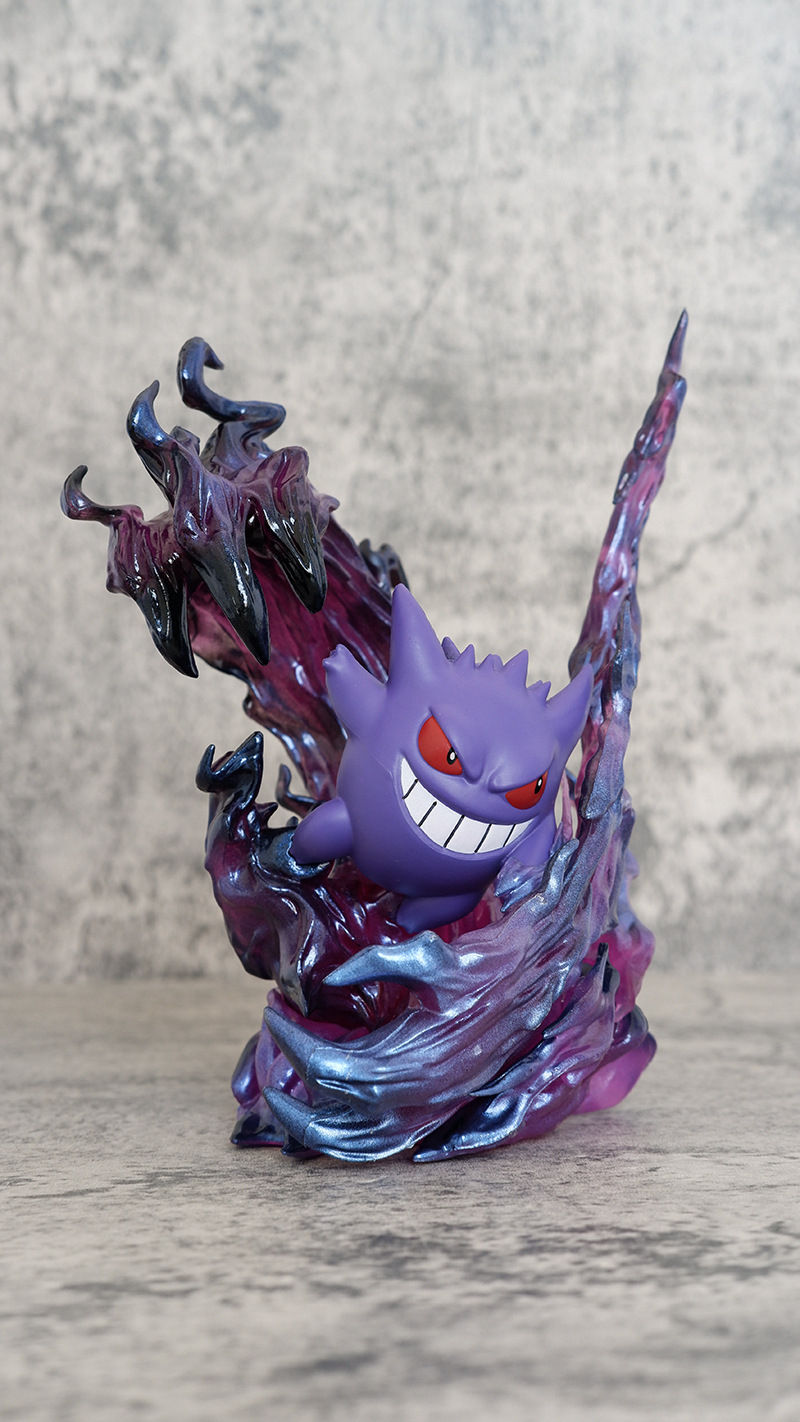 19cm Anime Pokemon Gengar Batt - Gaming Accessories Toys 评论和价格