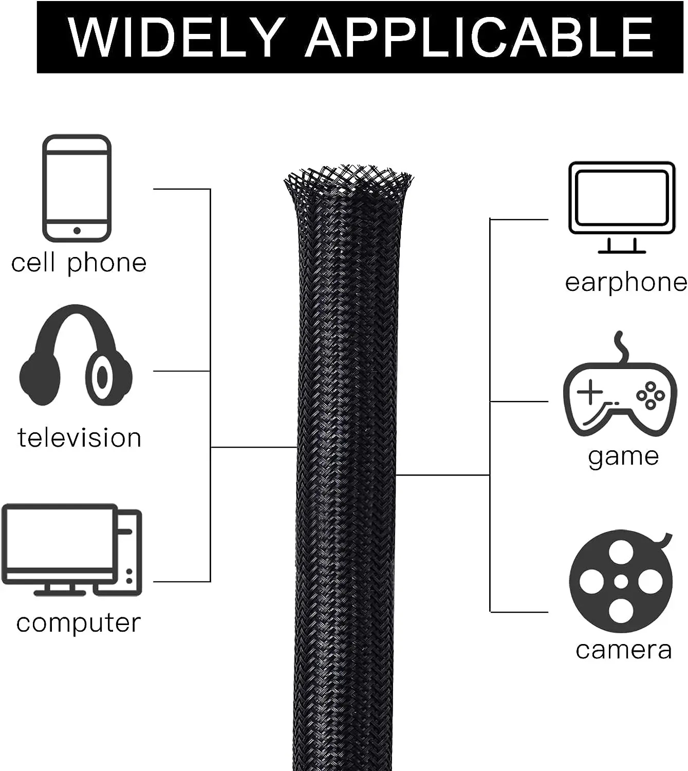 Cable Sleeve Self Closing PET  - Cable Sleeve Braided 评论和价格