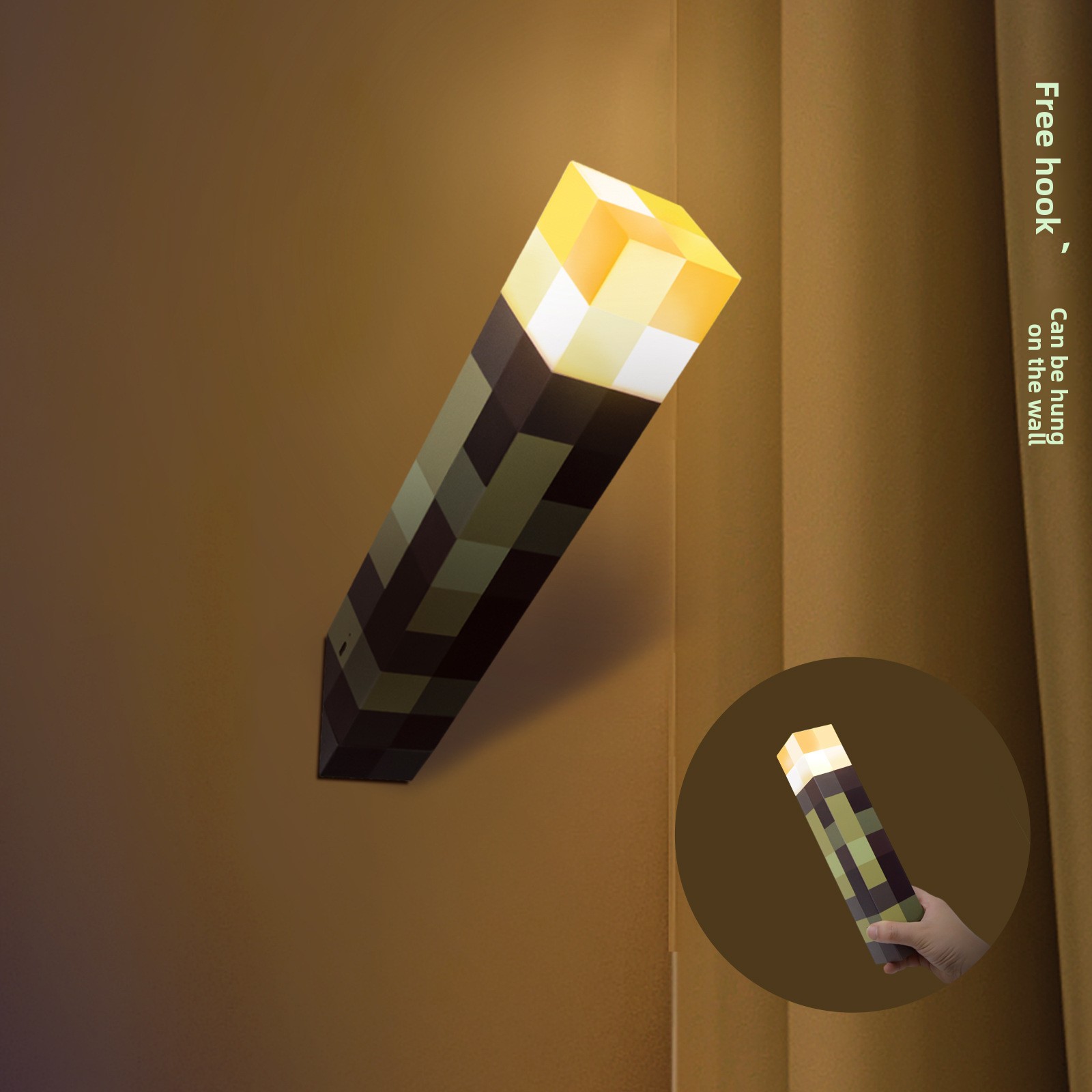 LED Night Lights Games Brownst - Gaming Accessories Minecraft 评论和价格