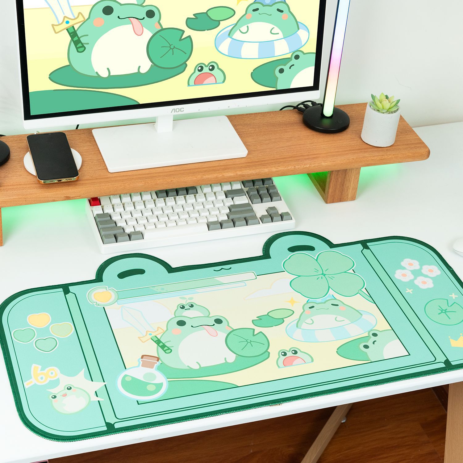 Extra Large Kawaii Gaming Mous - Gaming Accessories Cute 评论和价格