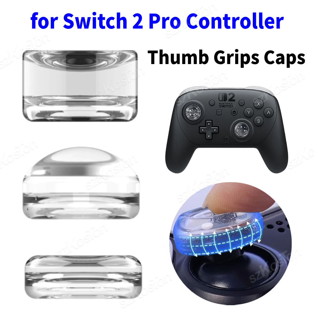 Clear Thumb Grips Caps for Swi - Japanese Gaming Accessories 评论和价格