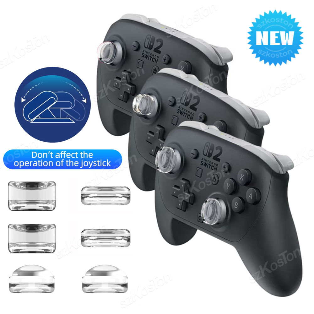 Clear Thumb Grips Caps for Swi - Japanese Gaming Accessories 评论和价格