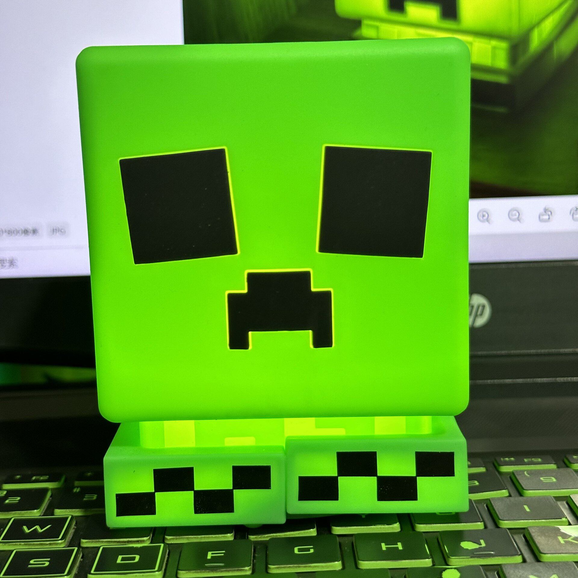 Creeper Rechargeable Silicone  - Gaming Accessories Minecraft 评论和价格