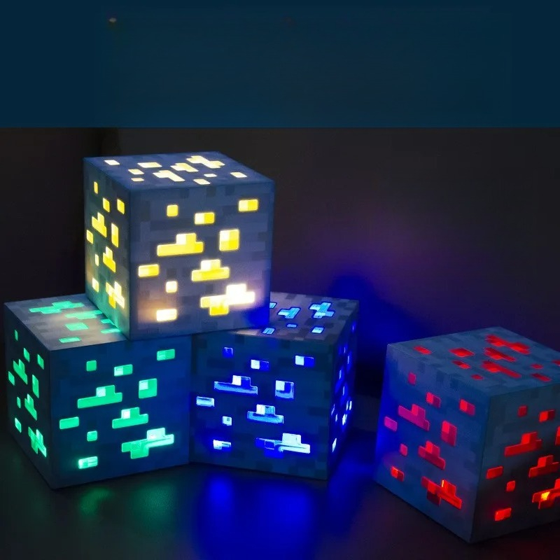 LED Night Light Game Torch Lam - Gaming Accessories Minecraft 评论和价格