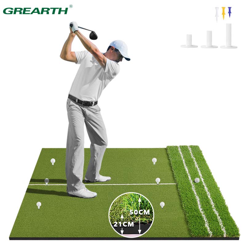 Premium Dual-Turf Golf Mat: Up - Desk Corner Mat 评论和价格