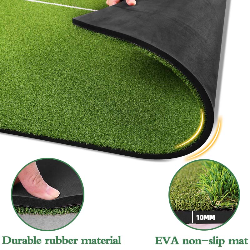 Premium Dual-Turf Golf Mat: Up - Desk Corner Mat 评论和价格