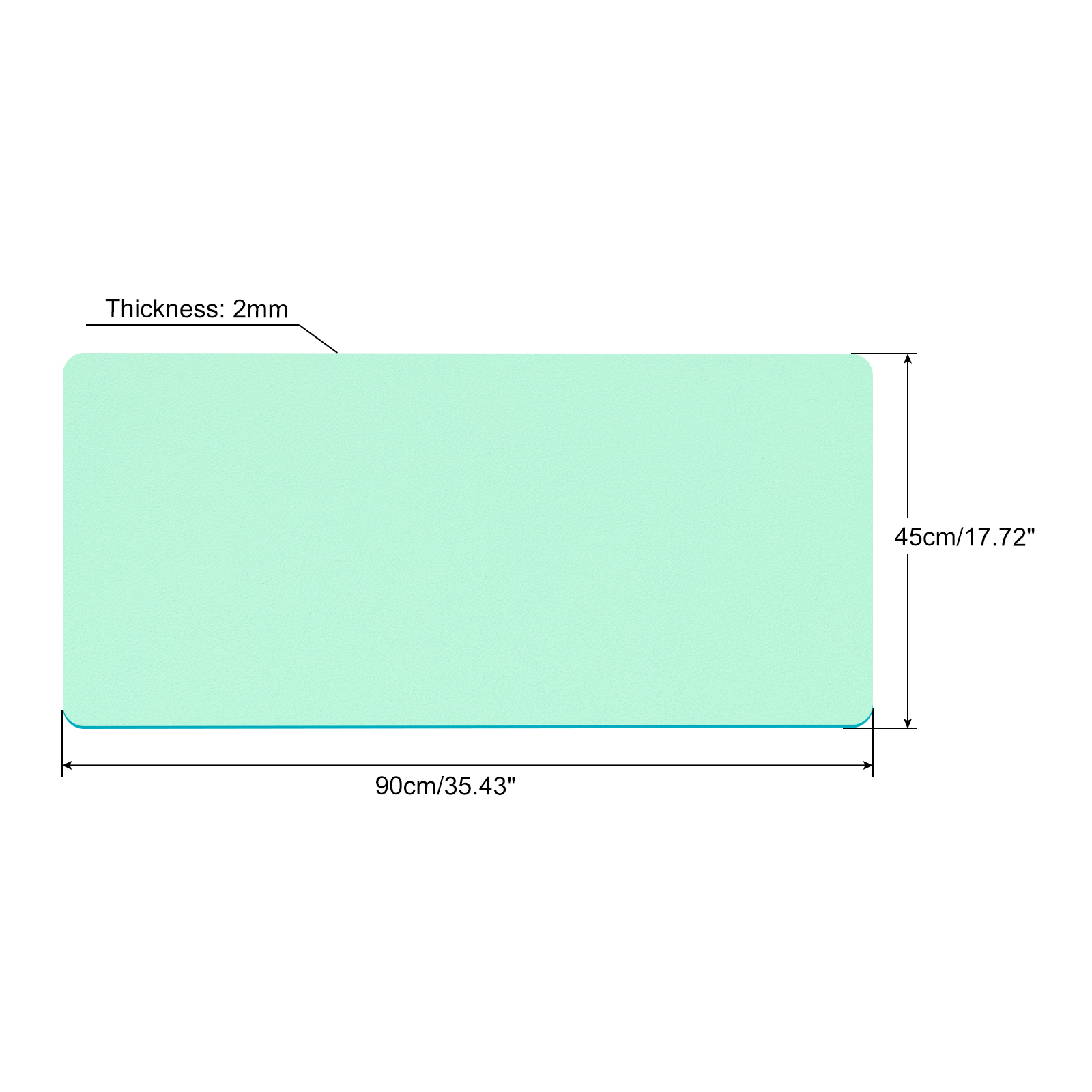 Office Desk Mat Protector PU L - Gaming Office Accessories 评论和价格