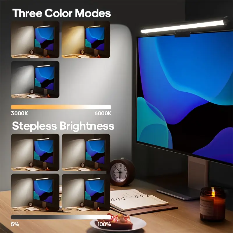 Computer Monitor Light Bar for - Monitor Light Bar 评论和价格