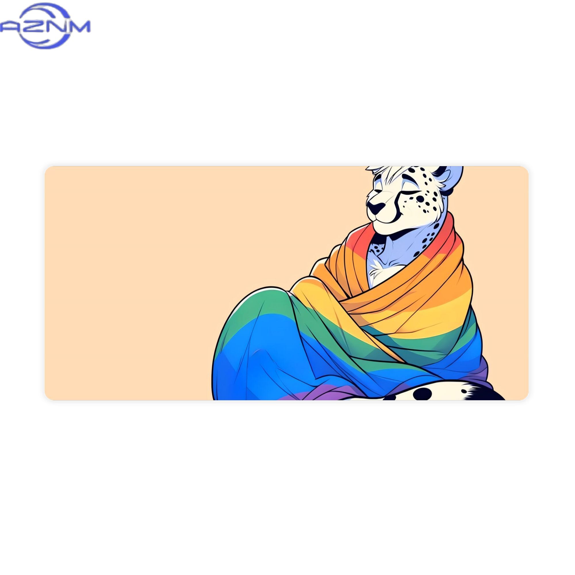 Comfy Womfy Furry Pride Cheeta - Desk Corner Mat 评论和价格