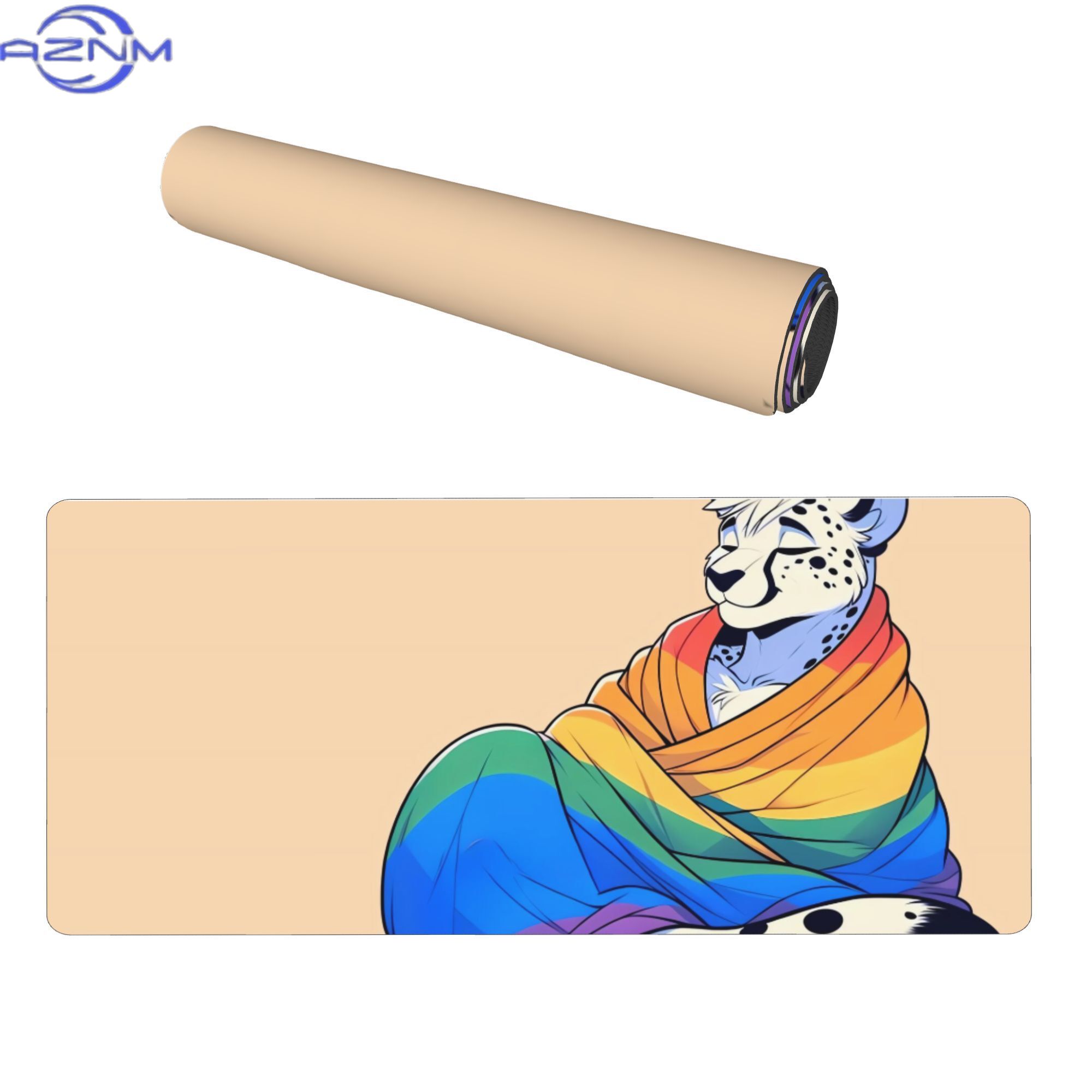 Comfy Womfy Furry Pride Cheeta - Desk Corner Mat 评论和价格