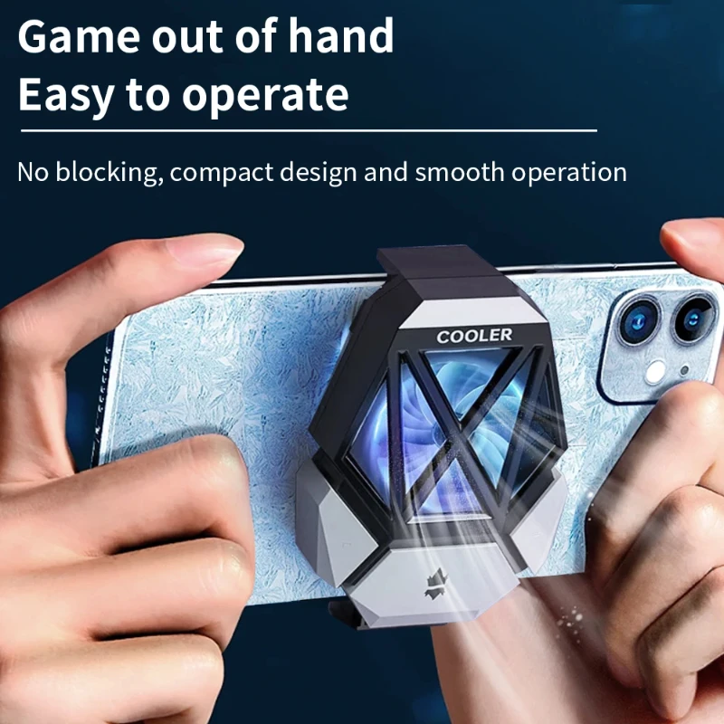 DY08 Mobile Phone Cooling Fan  - Gaming Accessories For Mobile 评论和价格