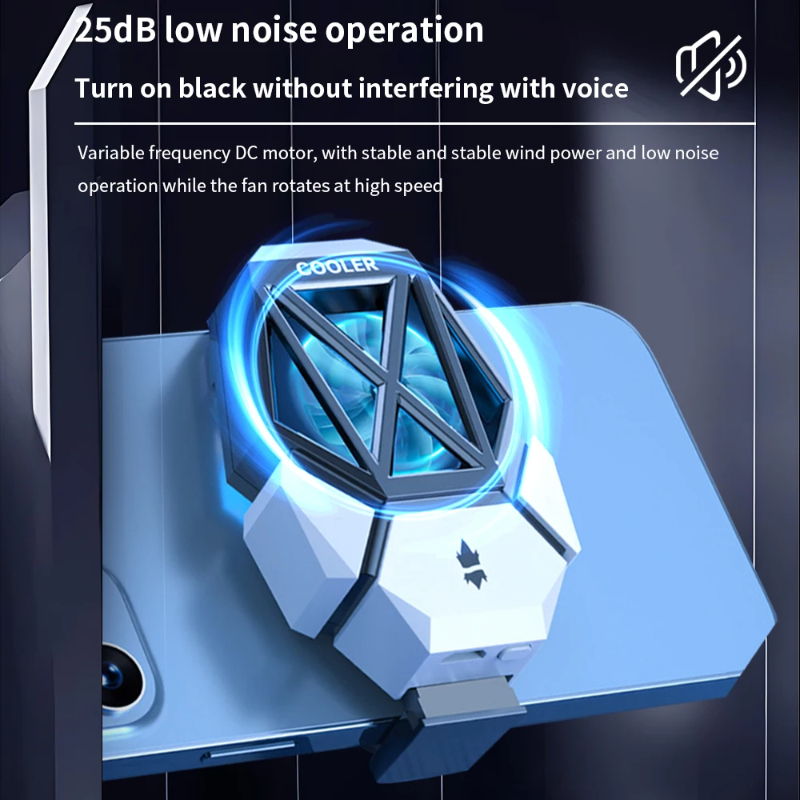 DY08 Mobile Phone Cooling Fan  - Gaming Accessories For Mobile 评论和价格