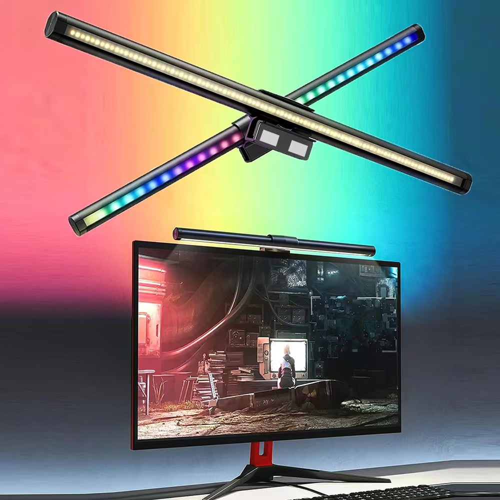 LED Screen Hanging Light with  - Monitor Light Bar 评论和价格