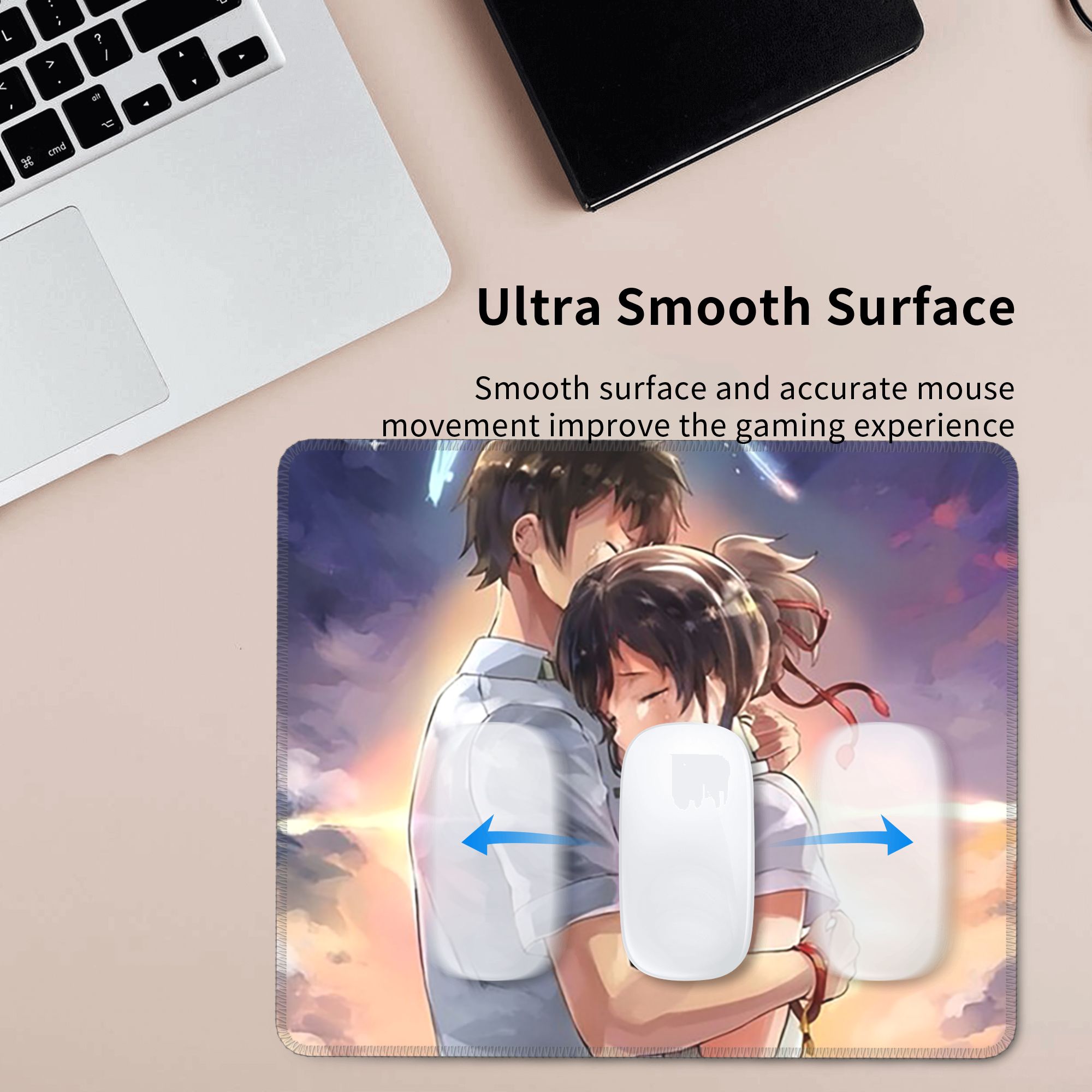 Japanese Anime Your Name Mouse - Gaming Accessories Name 评论和价格
