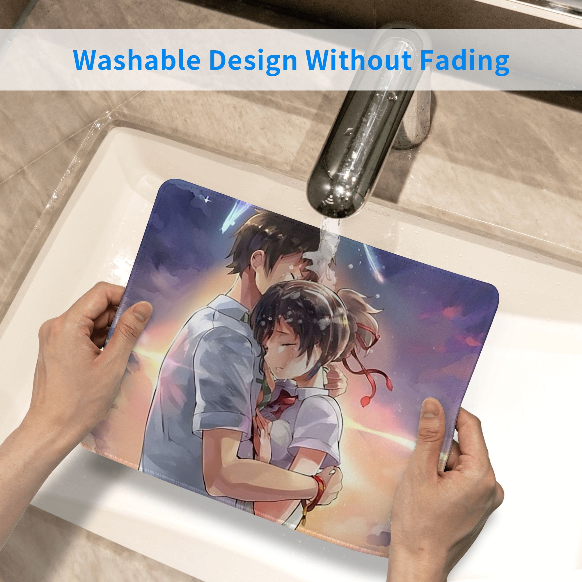 Japanese Anime Your Name Mouse - Gaming Accessories Name 评论和价格