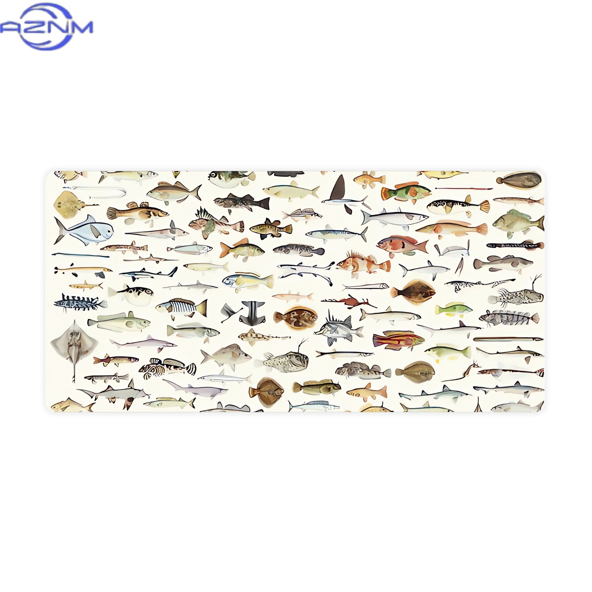 Fish Desk Mat for Mood Lightin - Desk Corner Mat 评论和价格