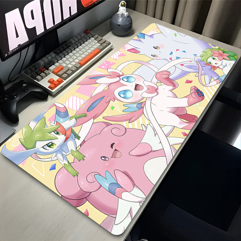 Large Pink Cute Mousepad XXL G - Gaming Office Accessories 评论和价格