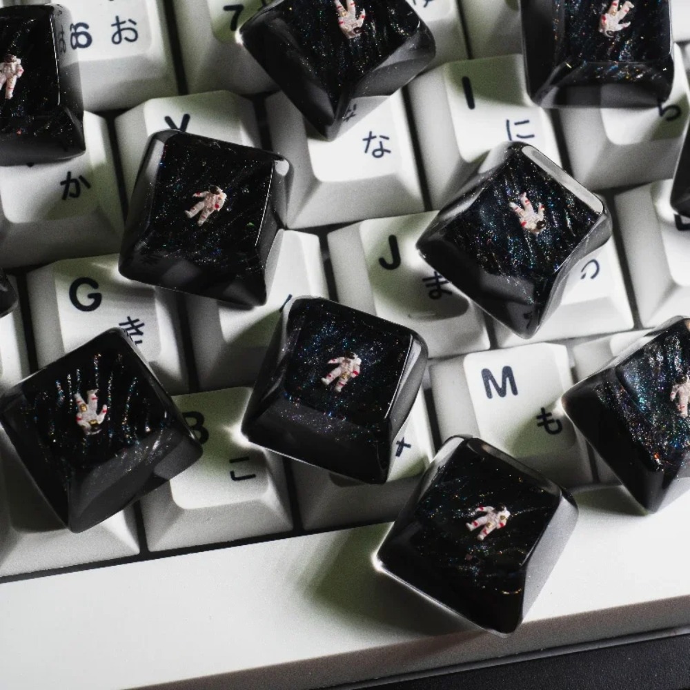 Artisan Keycap Astronaut Resin - Gaming Accessories To Gift 评论和价格