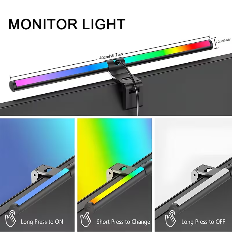 LED Computer Screen Hanging Li - Monitor Light Bar 评论和价格