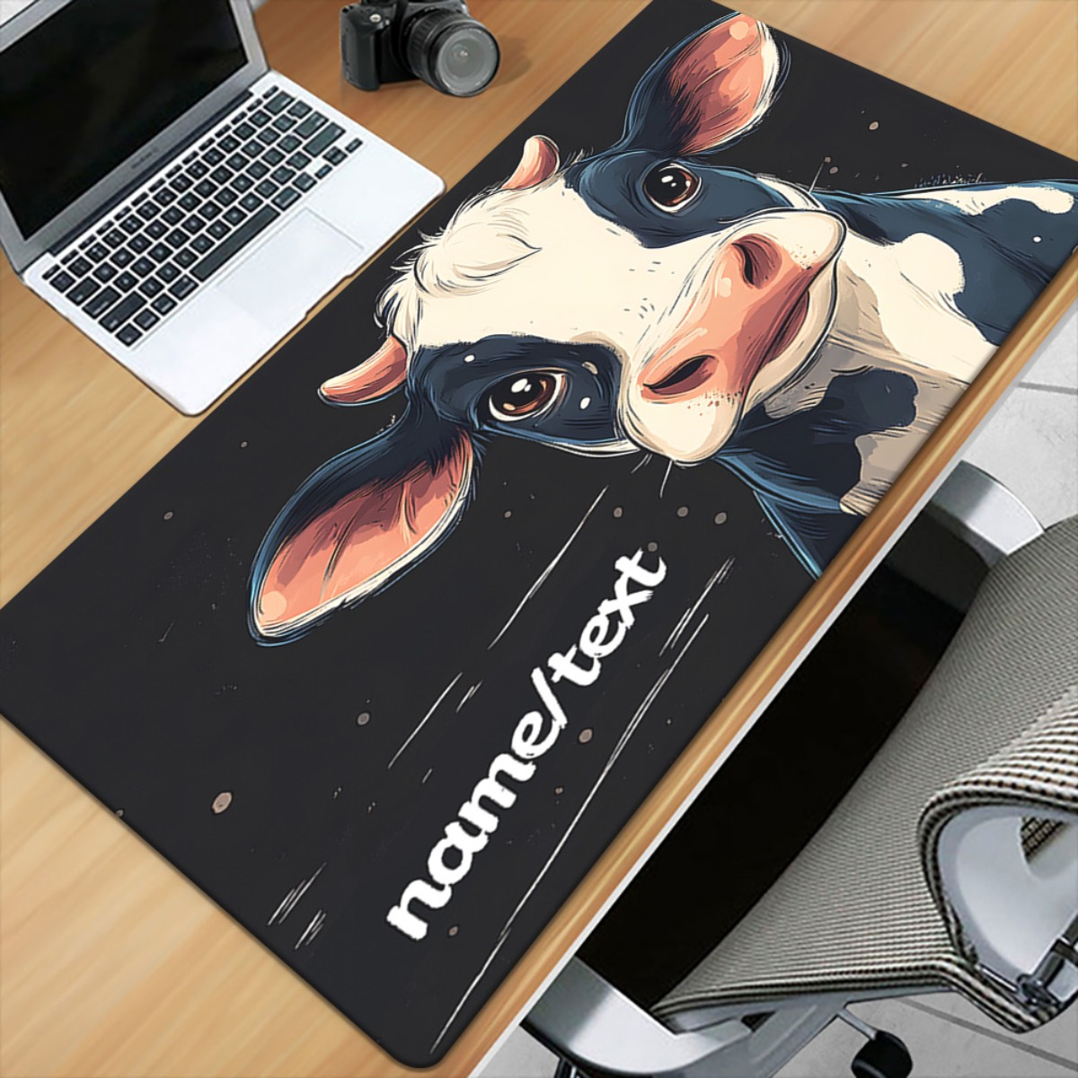 Cute Cow Cartoon Mouse Pad XXL - Gaming Accessories Name 评论和价格