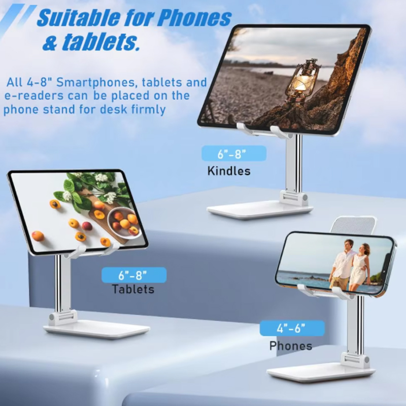 Foldable Phone Stand Adjustabl - Desk Corner Mat 评论和价格