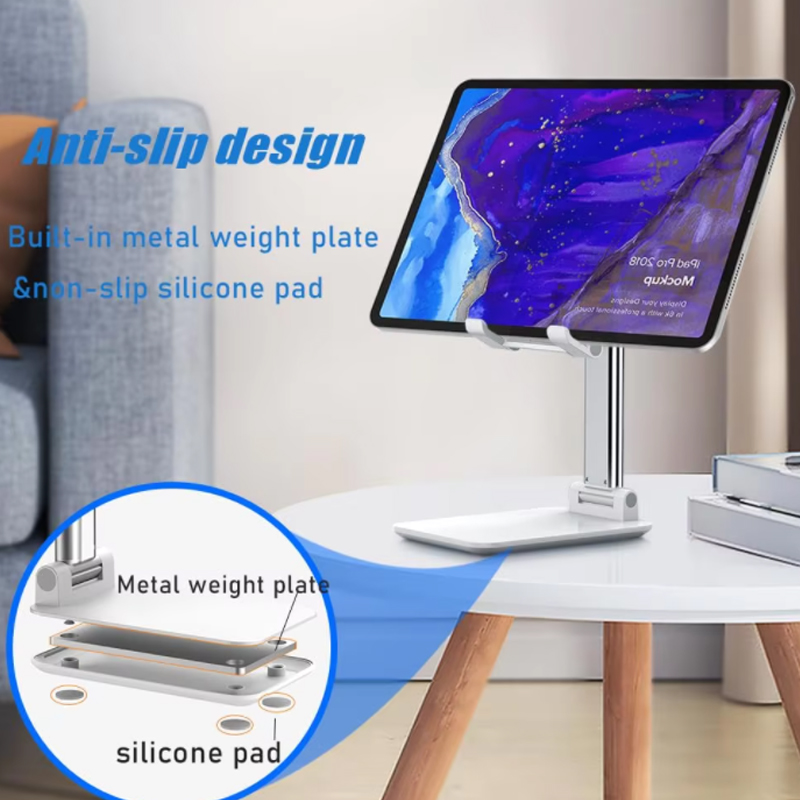Foldable Phone Stand Adjustabl - Desk Corner Mat 评论和价格